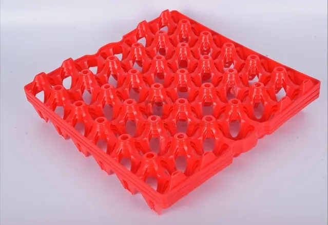 Plastic Containerplastic Egg Tray Plastic Incubator Chicken Egg Tray30 Holes Plastic Egg Tray for Packing and Transportation 30*30*5 Cm Plastic Egg Tray