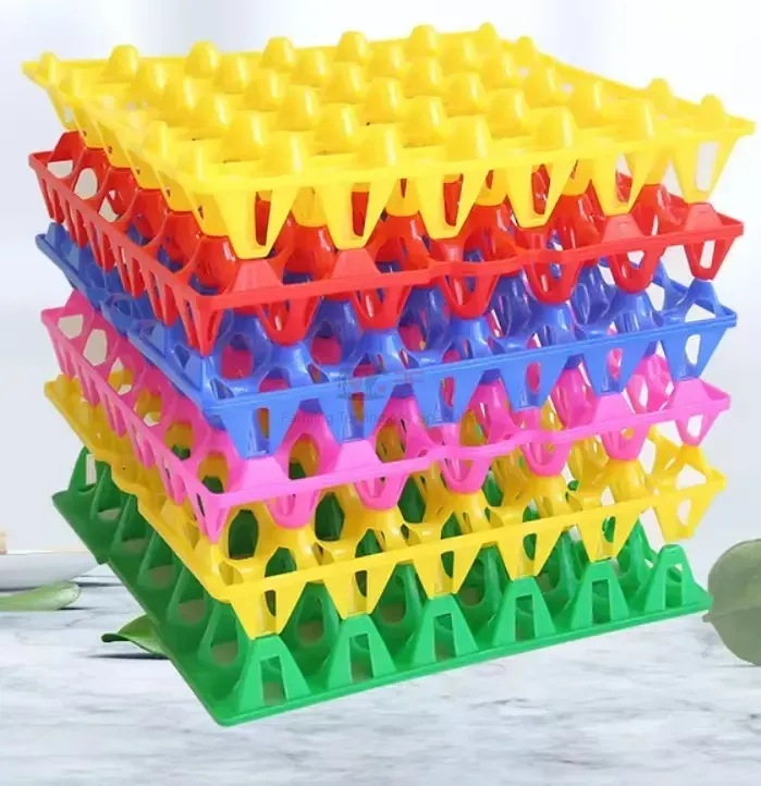 Plastic Containerplastic Egg Tray Plastic Incubator Chicken Egg Tray30 Holes Plastic Egg Tray for Packing and Transportation 30*30*5 Cm Plastic Egg Tray