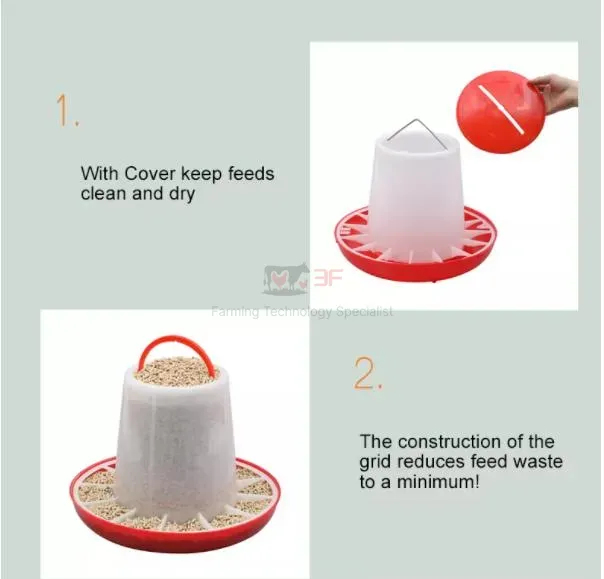 Plastic Direct Factory Supply Broiler Chicken Egg Chicken Waterer for Poultry Farm