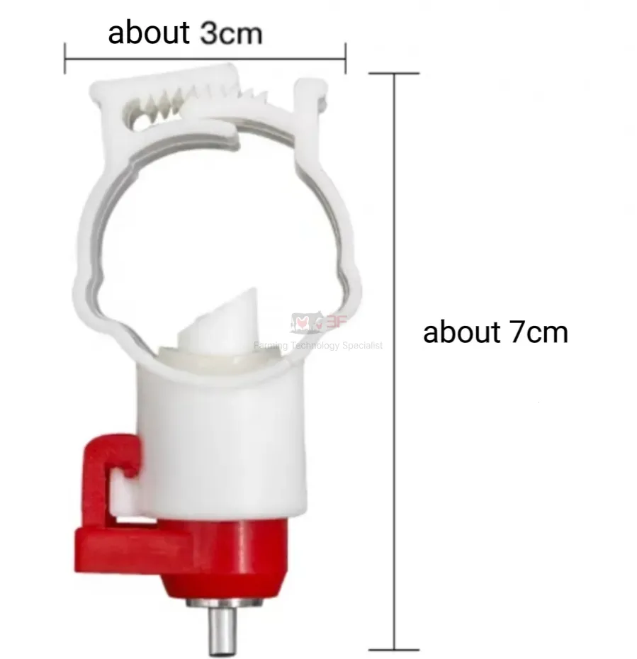 360 Degree Water Outlet Automatic Nipple Drinkers for Chickens/Broilers