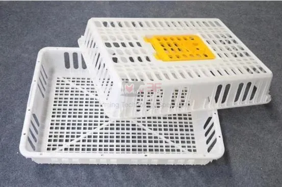 High Quality Plastic Poultry Transport Crate Durable Chicken Crate