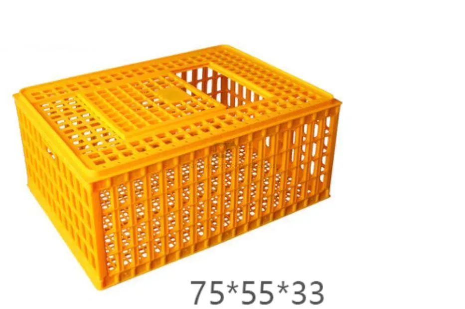 High Quality Plastic Poultry Transport Crate Durable Chicken Crate