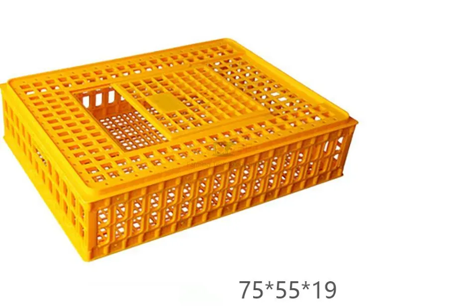 High Quality Plastic Poultry Transport Crate Durable Chicken Crate