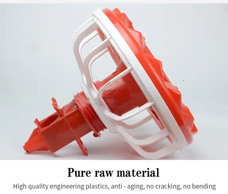 Durable Plastic Floor Poultry Farm House Auto Feeder Chicken Feed Pan