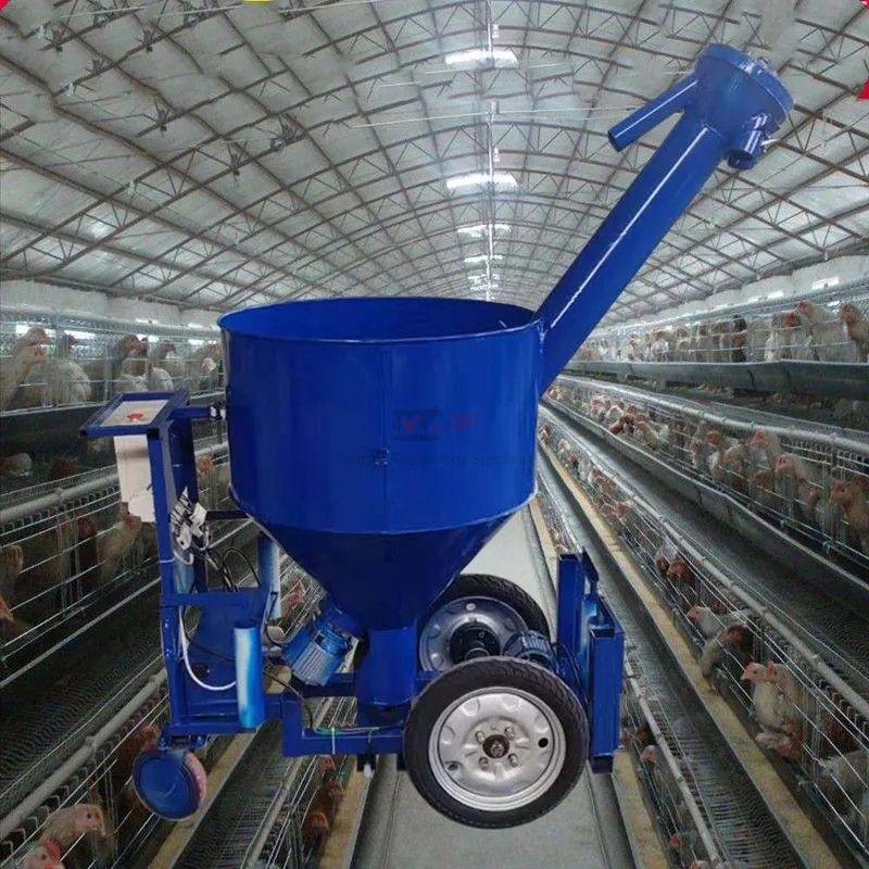 New Chicken Farm Electric Direct Feeder High Quality Automatic Mobile Poultry Feeder